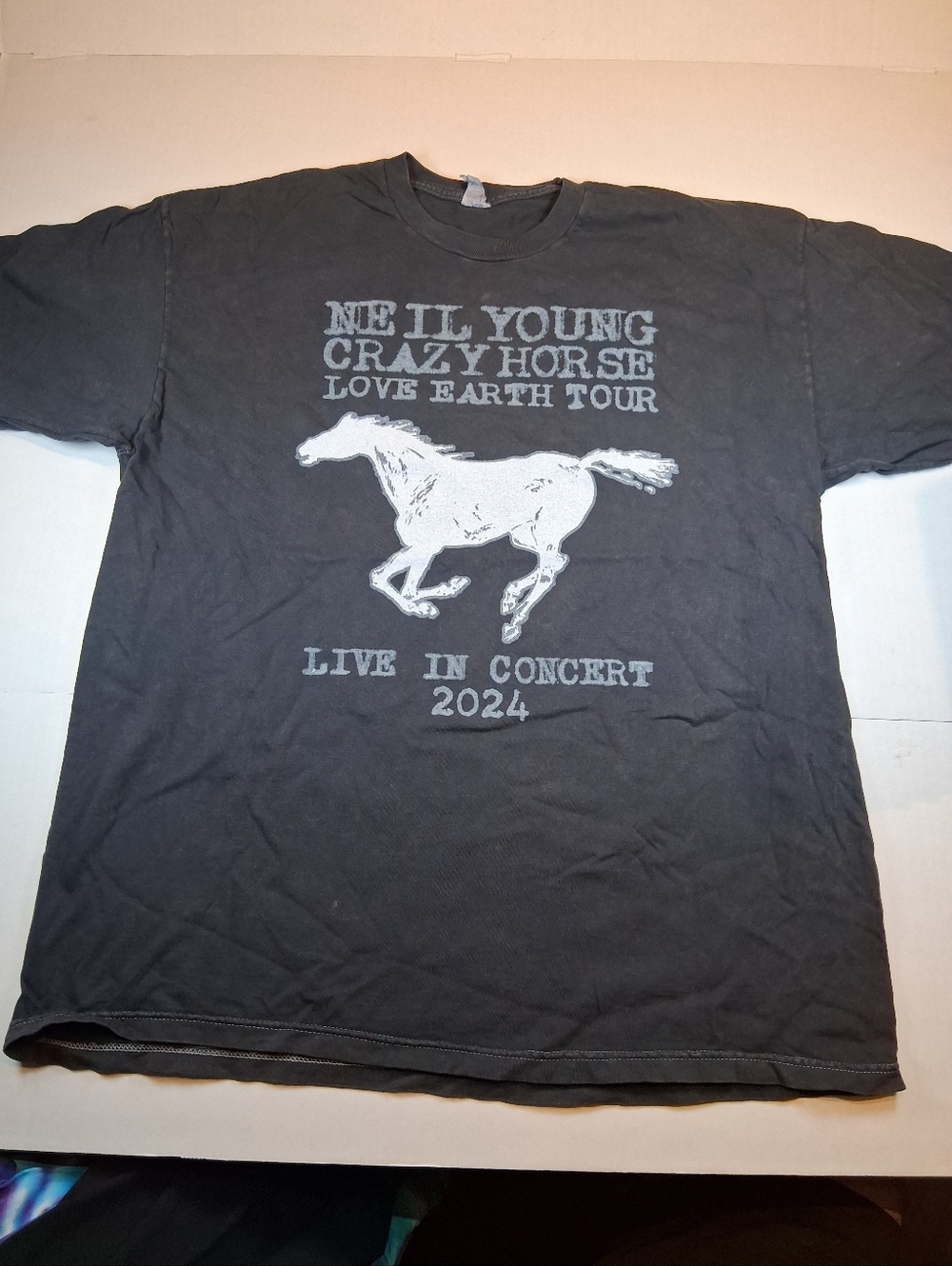 Neil Young Tour Merch T-Shirt Size XLarge Men